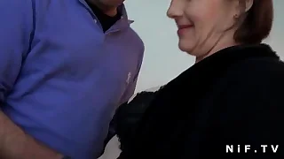 Sextape of a french mature anal fucked